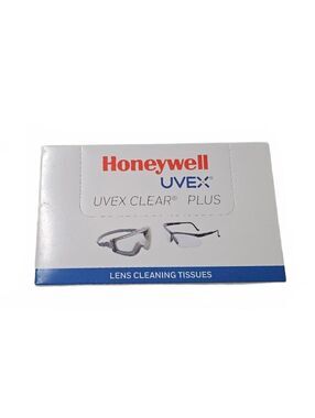 Honeywell Uvex Clear Plus Lens Cleaning Dry Tissues (500 Pack)